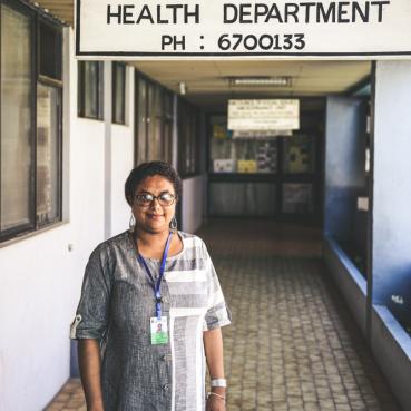 Premila Chandra, inspectrice de la santé du conseil municipal de Nadi