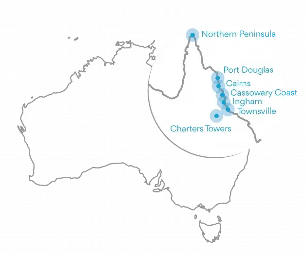 Carte d'Australie
