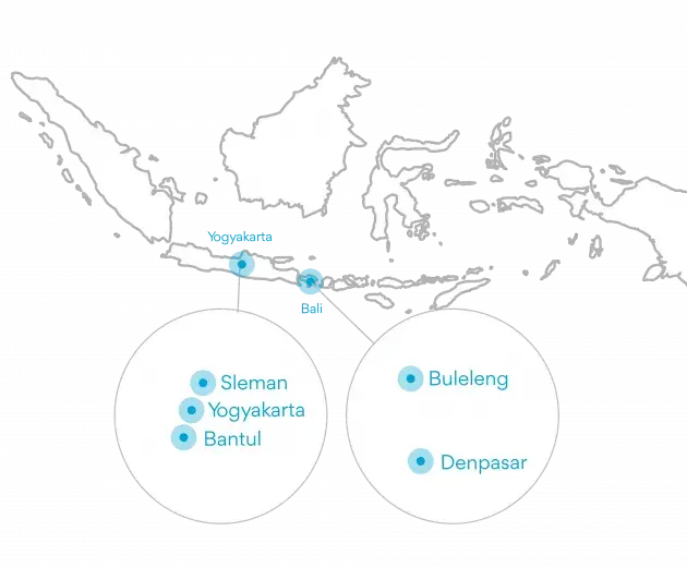 Cartes_Bali et Indonésie