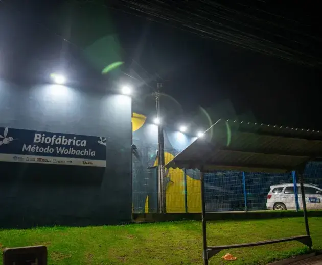vue extérieure de l'usine biologique de wolbito do brasil