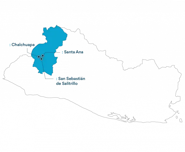 Carte du Salvador WMP