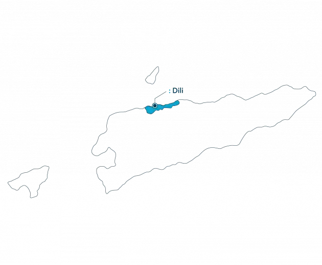 Carte du Timor-Leste WMP