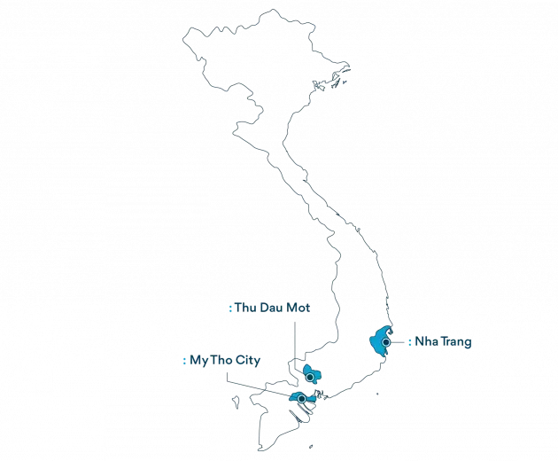 Carte du Vietnam WMP