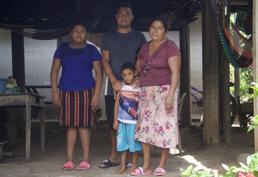 Famille du Salvador