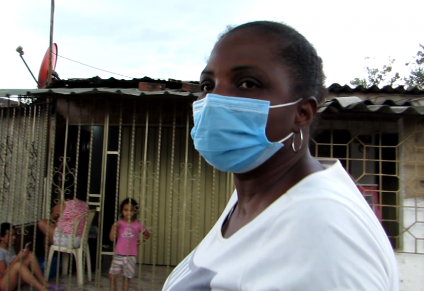 Delia Banguera, volontaire communautaire en Colombie