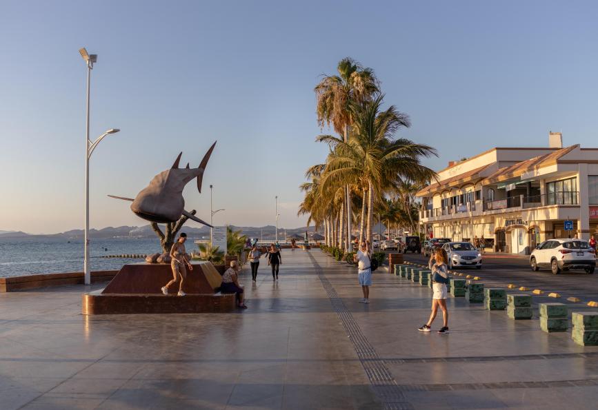 Promenade à La Paz, Mexique