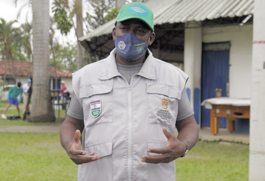 Victor Mario Rentería Martínez, maire de la commune 15