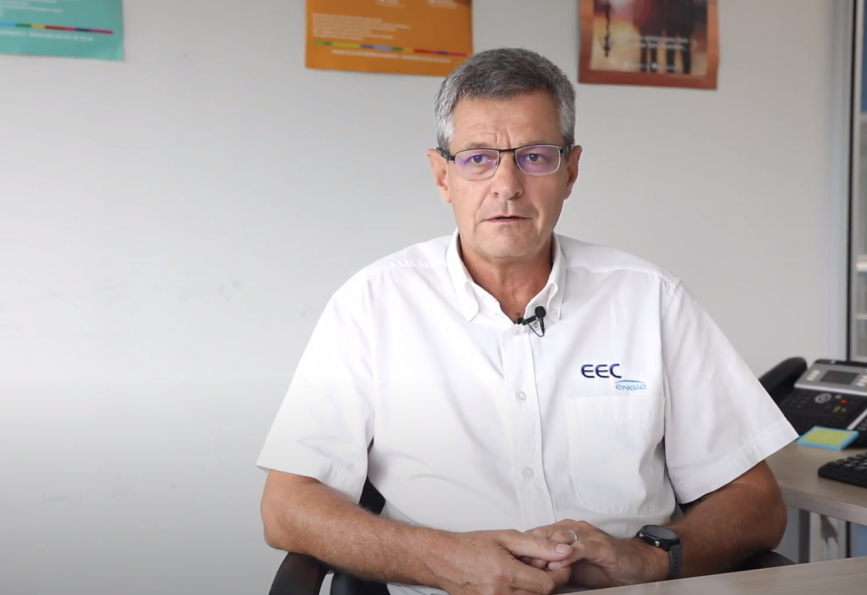 Philippe Mehrenberger, directeur exécutif de EEC ENGIE, fournisseur d'énergie à Nouméa