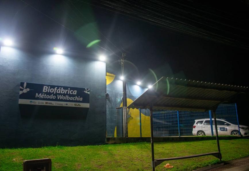 vue extérieure de l'usine biologique de wolbito do brasil